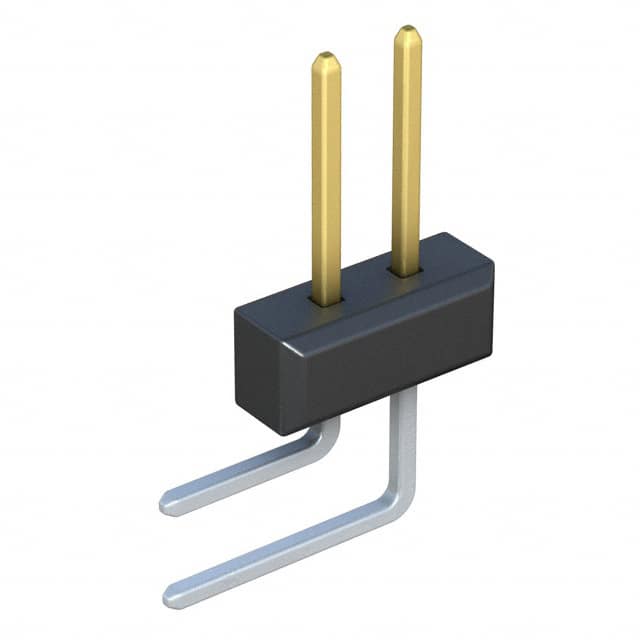 PBC01DBAN CONN HEADER R/A 2POS