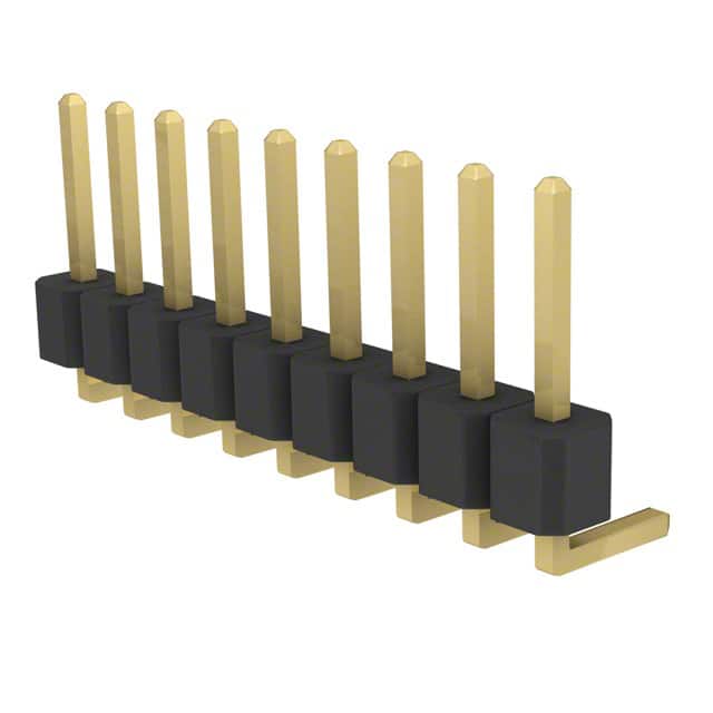 PRPC009SBAN-M71RC CONN HEADER R/A 9POS 2.54MM