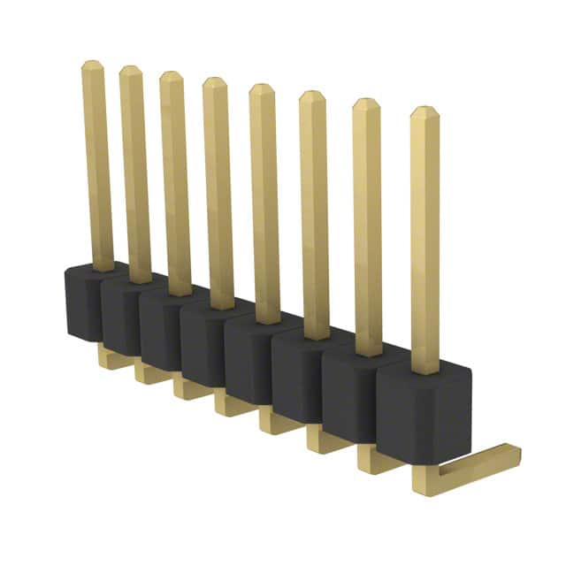 PRPC008SGAN-M71RC CONN HEADER R/A 8POS 2.54MM