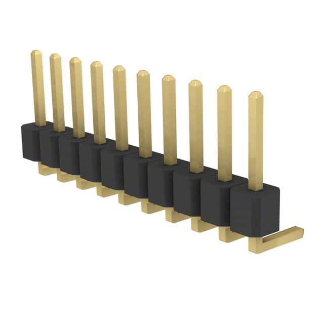 PRPC010SBAN-M71RC CONN HEADER R/A 10POS 2.54MM