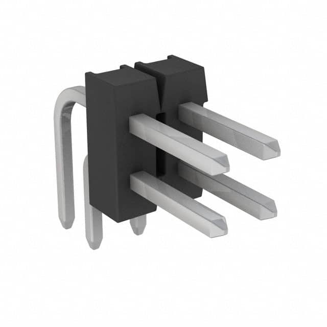 104437-2 CONN HEADER R/A 4POS 2.54MM