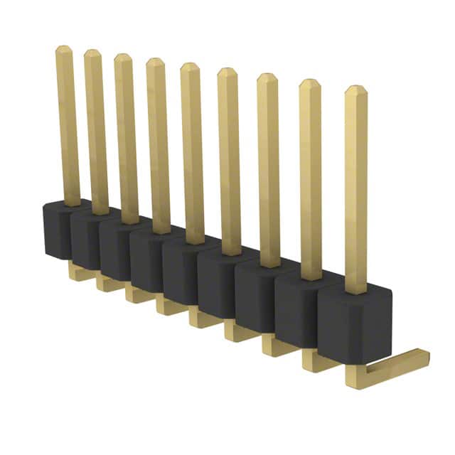 PRPC009SGAN-M71RC CONN HEADER R/A 9POS 2.54MM