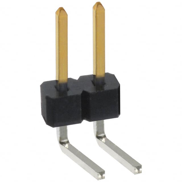 PBC02SBCN CONN HEADER R/A 2POS 2.54MM