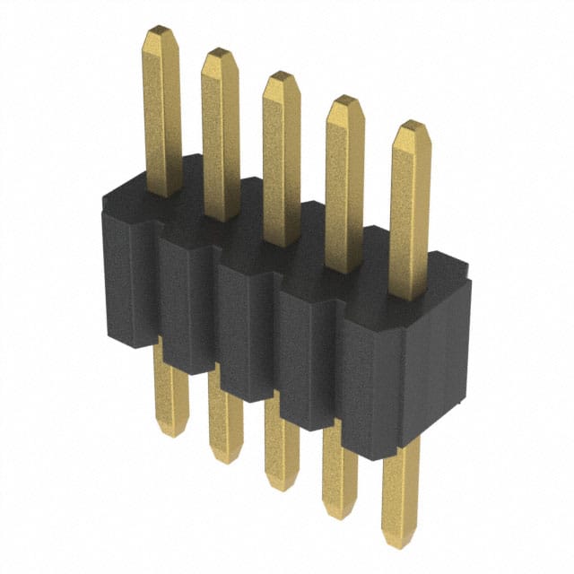 HPH1-B-05-UA CONN HEADER VERT 5POS 1.27MM