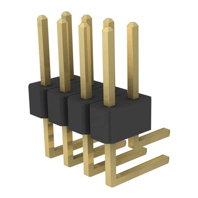 PRPC004DBAN-M71RC CONN HEADER R/A 8POS 2.54MM