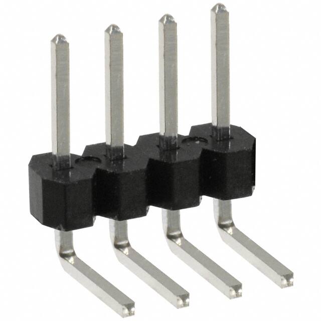 PEC04SBBN CONN HEADER R/A 4POS 2.54MM