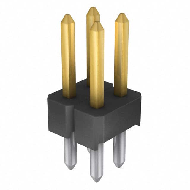 961204-6404-AR CONN HEADER VERT 4POS 2.54MM