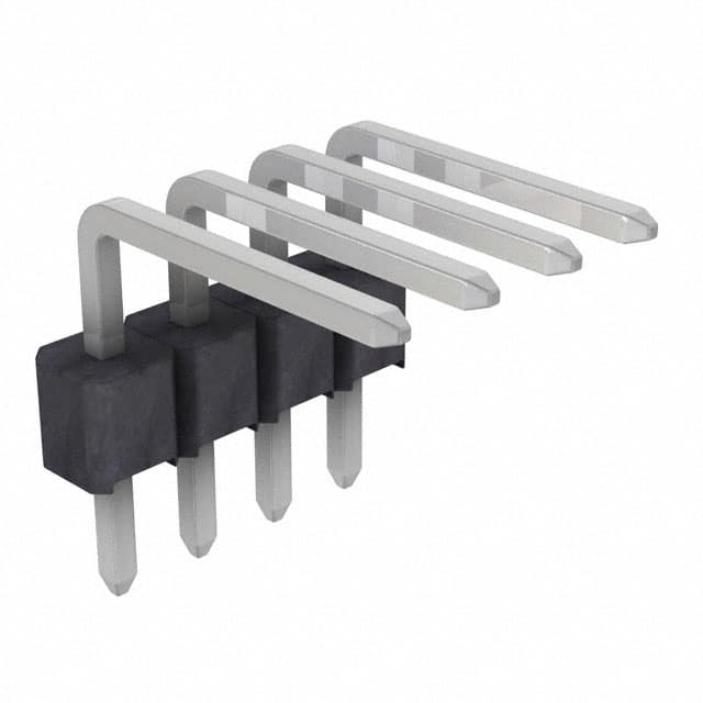 929500-01-04 CONN HEADER R/A 4POS 2.54MM