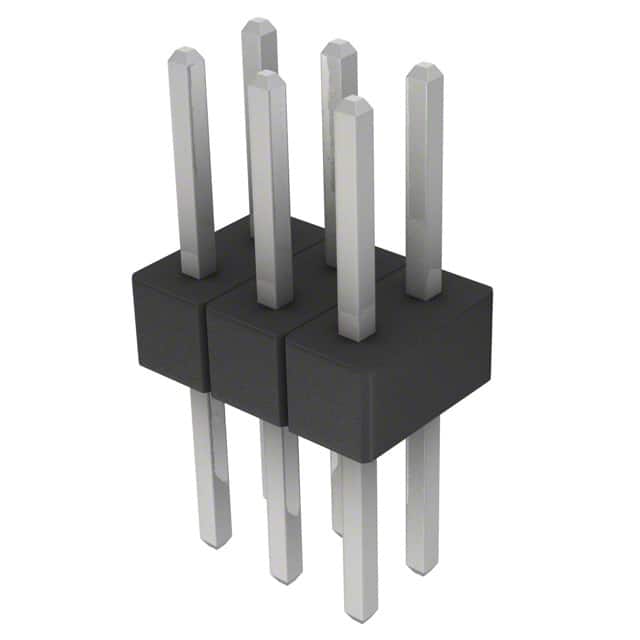 PEC03DABN CONN HEADER VERT 6POS 2.54MM