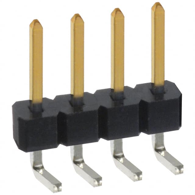 PBC04SBAN CONN HEADER R/A 4POS 2.54MM