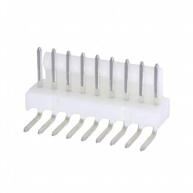 LHS-09-TRA CONN HEADER R/A 9POS 2.54MM