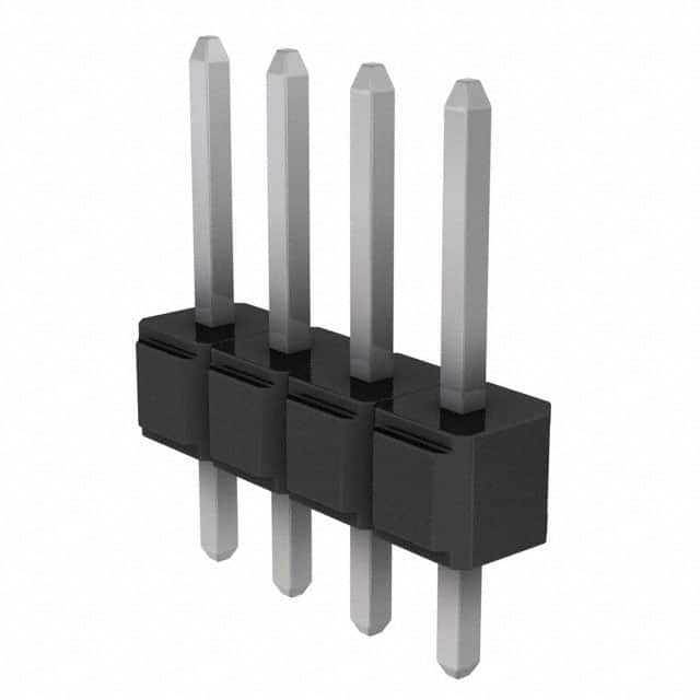929834-01-04-RK CONN HEADER VERT 4POS 2.54MM