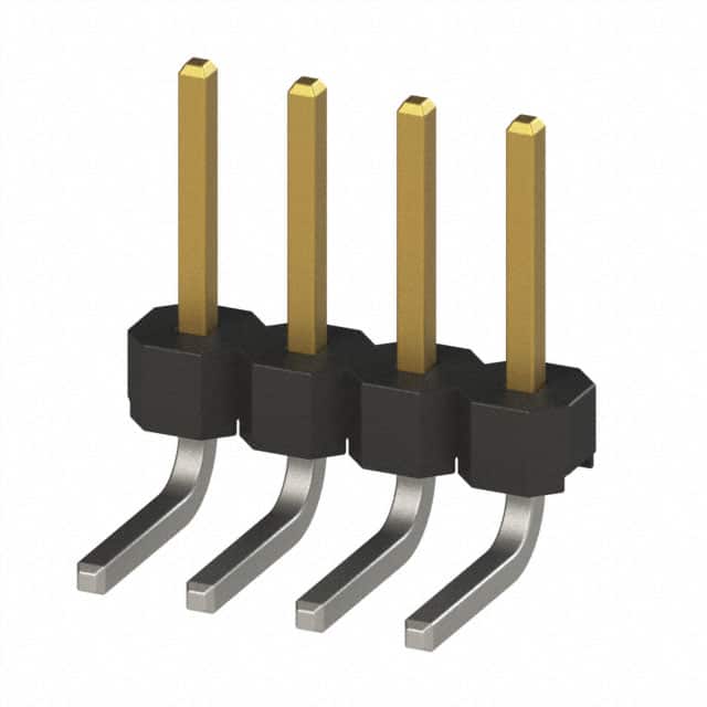 951104-7622-AR CONN HEADER R/A 4POS 2MM