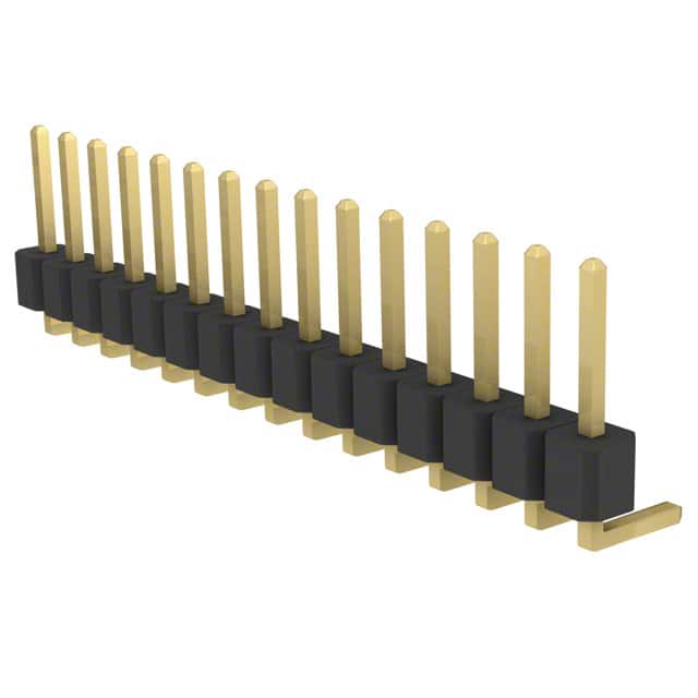 PRPC015SBAN-M71RC CONN HEADER R/A 15POS 2.54MM