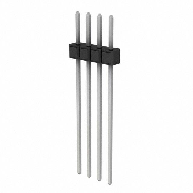 929834-07-04-RK CONN HEADER VERT 4POS 2.54MM