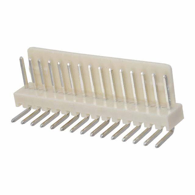 LHA-15-TRA CONN HEADER R/A 15POS 2.54MM