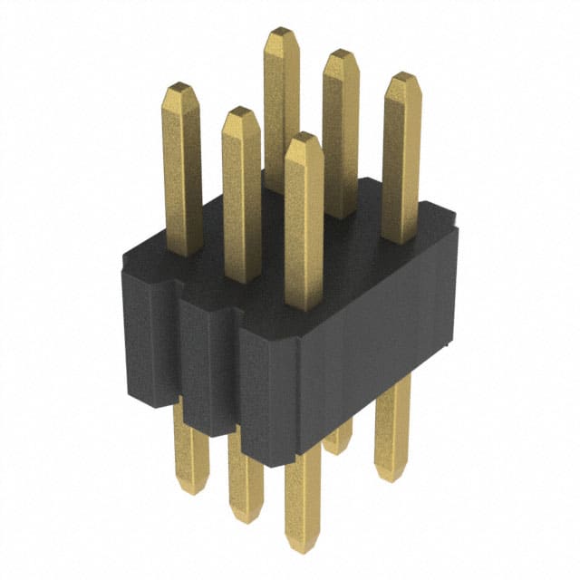 HPH2-B-06-UA CONN HEADER VERT 6POS 1.27MM