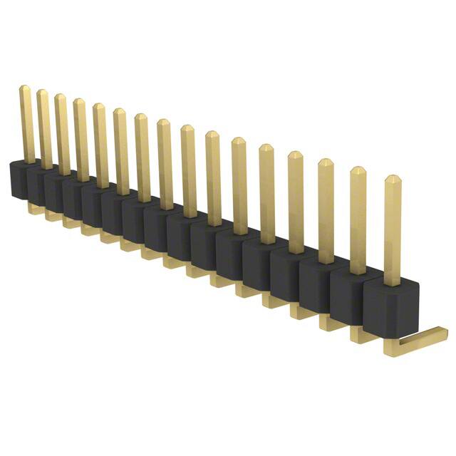 PRPC016SBAN-M71RC CONN HEADER R/A 16POS 2.54MM