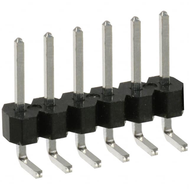 PEC06SBAN CONN HEADER R/A 6POS 2.54MM