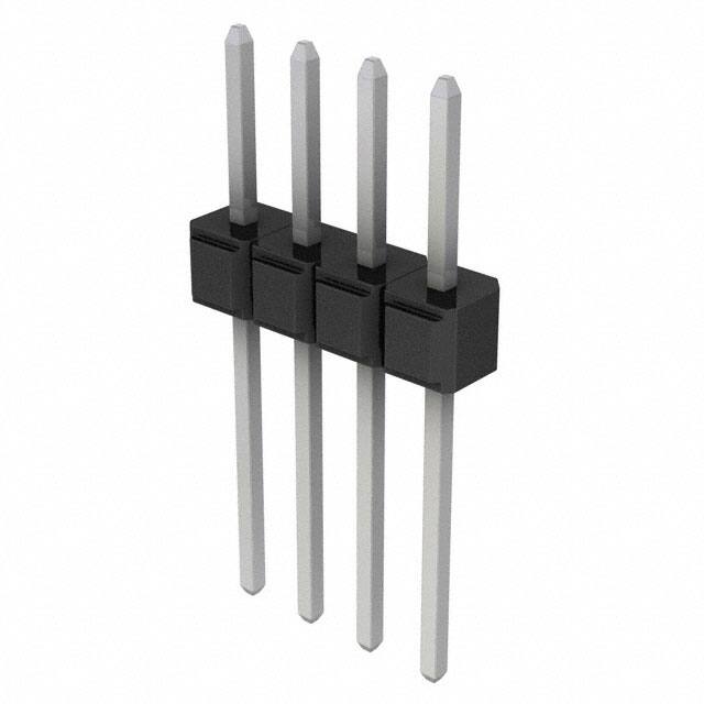 929834-03-04-RK CONN HEADER VERT 4POS 2.54MM