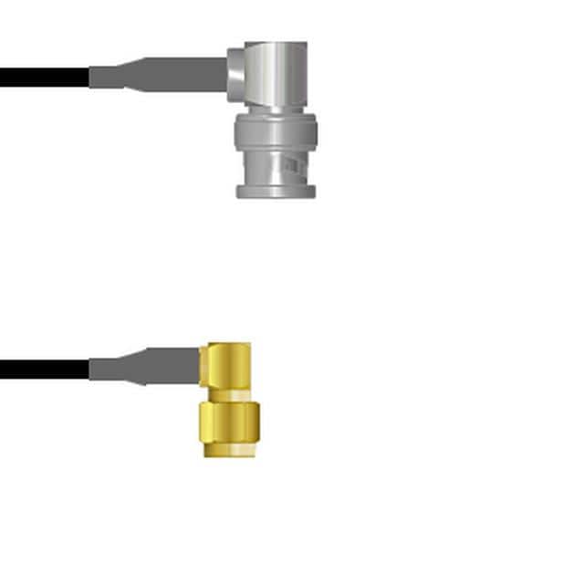 Q-0D0340003048i CBL ASSY BNC-SMA PLUG RG174 4'