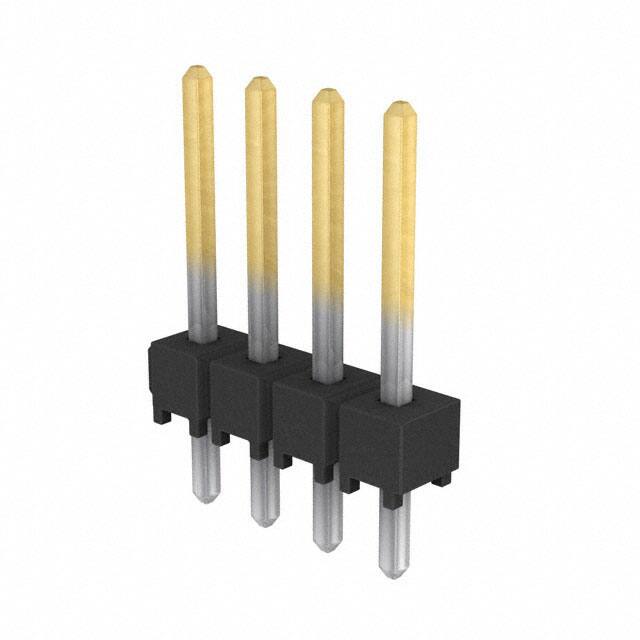 TSW-104-14-S-S CONN HEADER VERT 4POS 2.54MM
