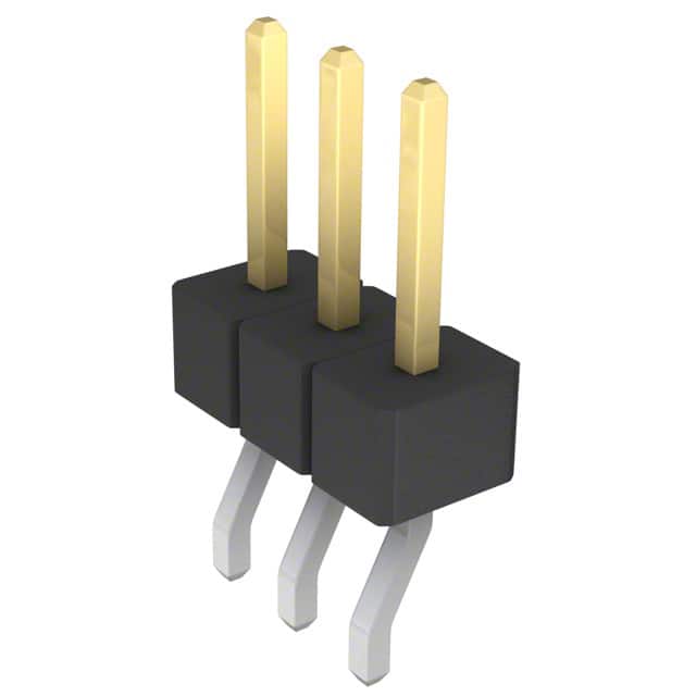 GBC03SBSN-M89 CONN HEADER SMD R/A 3POS 2.54MM