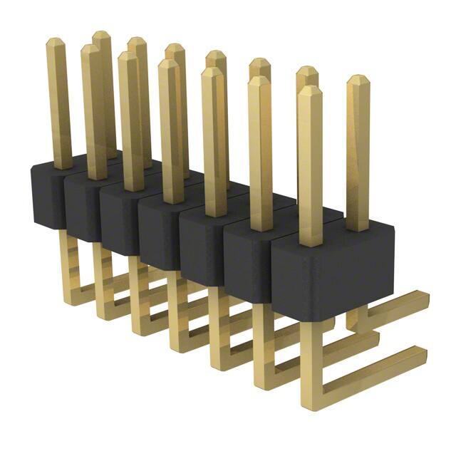 PRPC007DBAN-M71RC CONN HEADER R/A 14POS 2.54MM
