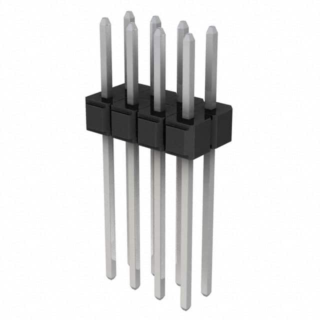929836-04-04-RK CONN HEADER VERT 8POS 2.54MM