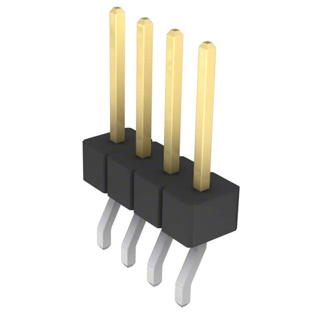 GBC04SGSN-M89 CONN HEADER SMD R/A 4POS 2.54MM