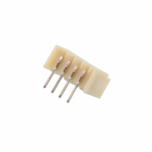 125SH-A-04-TR CONN HEADER R/A 4POS 1.25MM