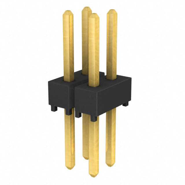 TSW-102-08-G-D CONN HEADER VERT 4POS 2.54MM