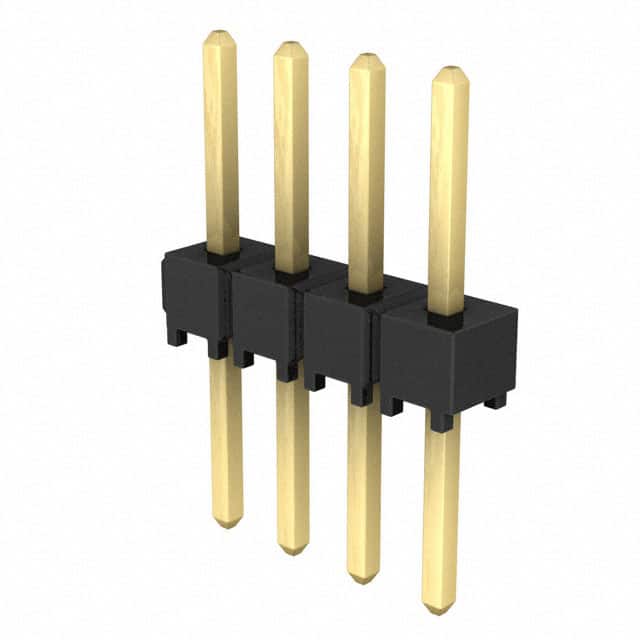 TSW-104-08-G-S CONN HEADER VERT 4POS 2.54MM