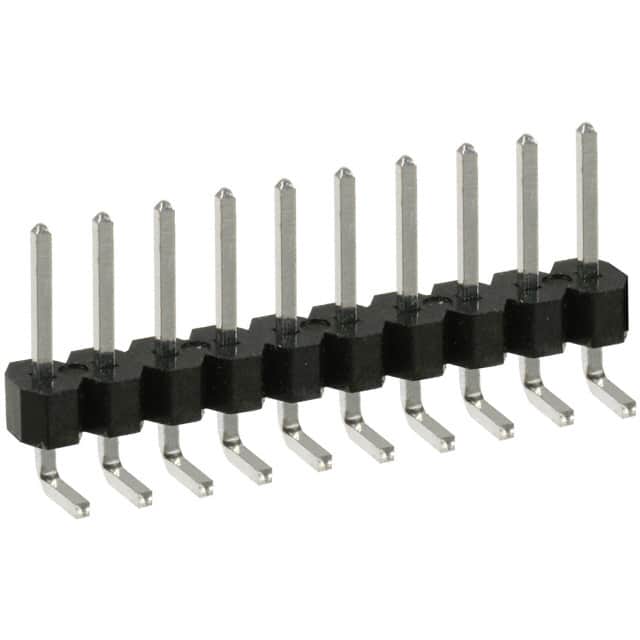 PEC10SBAN CONN HEADER R/A 10POS 2.54MM