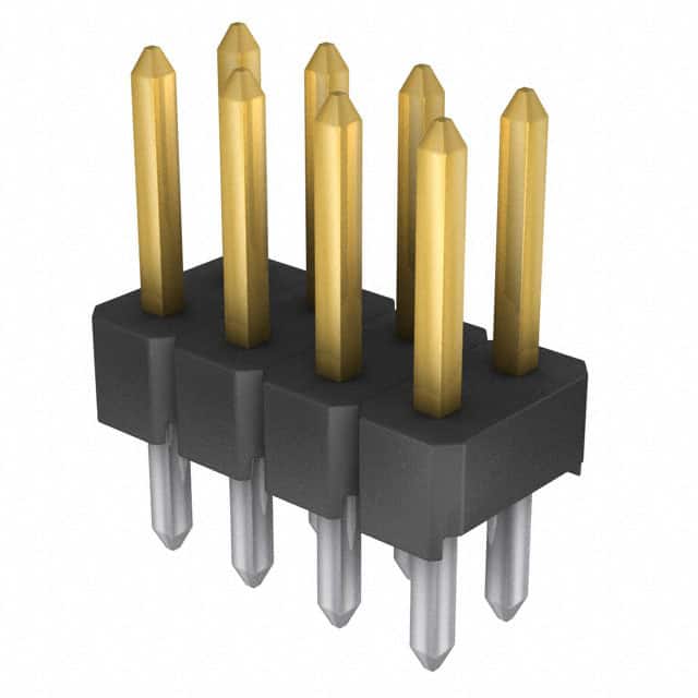 961208-6404-AR CONN HEADER VERT 8POS 2.54MM