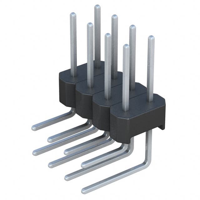 PEC04DBBN CONN HEADER R/A 8POS 2.54MM