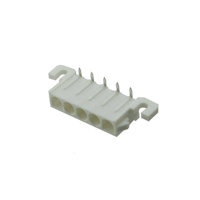 DME-M-05-RA-E CONN HEADER R/A 5POS 6.35MM