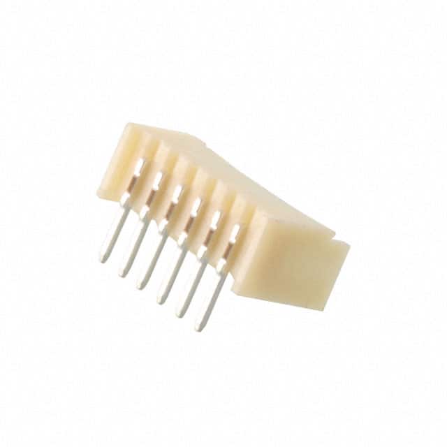 125SH-A-06-TR CONN HEADER R/A 6POS 1.25MM
