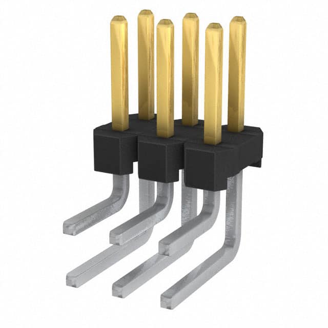 951206-7622-AR CONN HEADER R/A 6POS 2MM