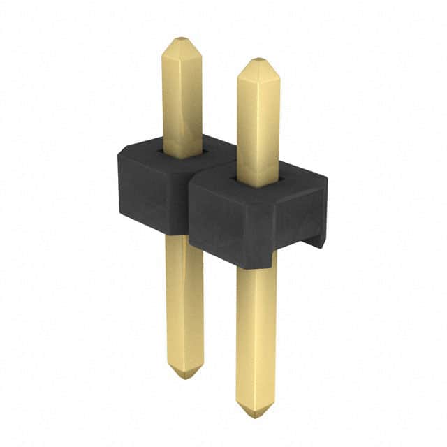 TLW-102-05-G-S CONN HEADER VERT 2POS 2.54MM