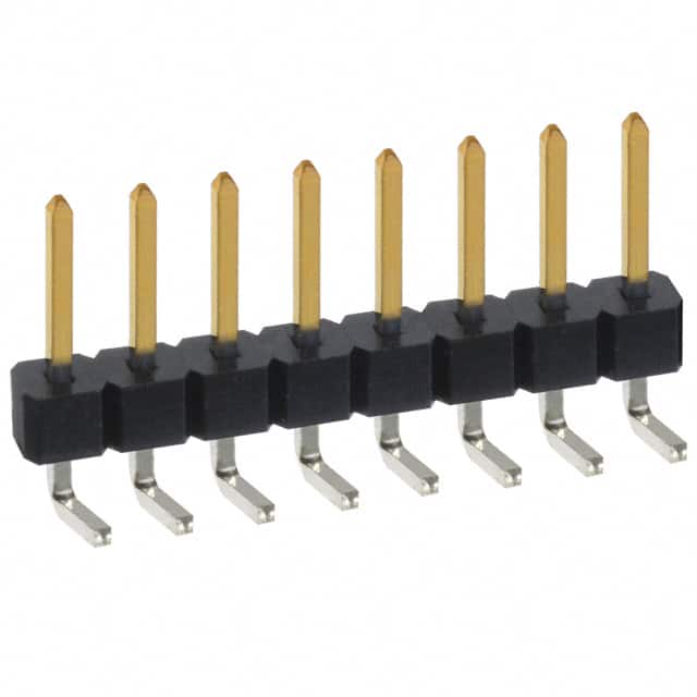 PBC08SBAN CONN HEADER R/A 8POS 2.54MM