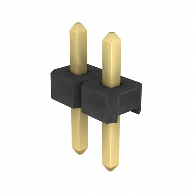 TLW-102-06-G-S CONN HEADER VERT 2POS 2.54MM