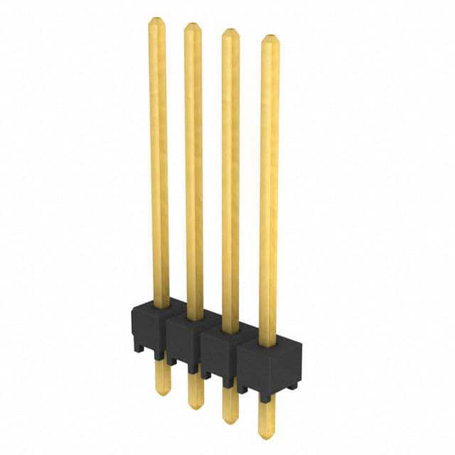 TSW-104-17-G-S CONN HEADER VERT 4POS 2.54MM
