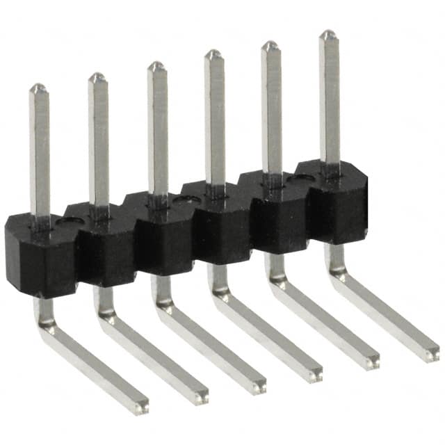 PEC06SBCN CONN HEADER R/A 6POS 2.54MM