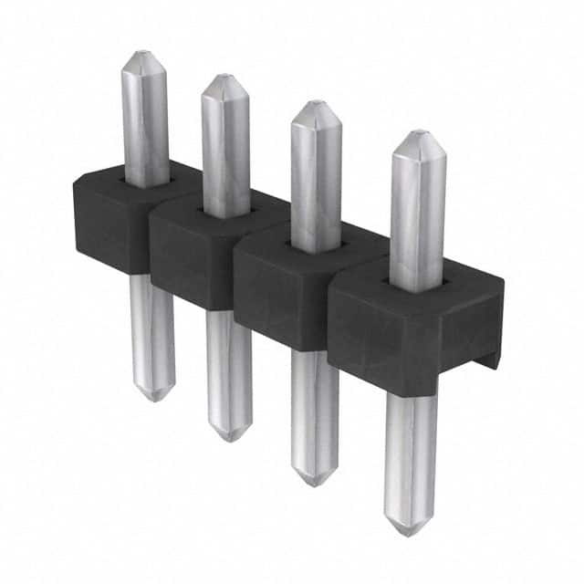 TLW-104-06-T-S CONN HEADER VERT 4POS 2.54MM