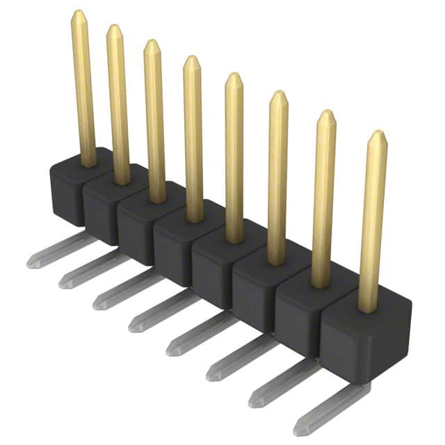 PBC08SGAN CONN HEADER R/A 8POS 2.54MM