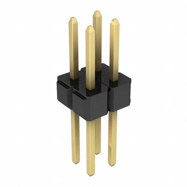 929665-08-02-I CONN HEADER VERT 4POS 2.54MM