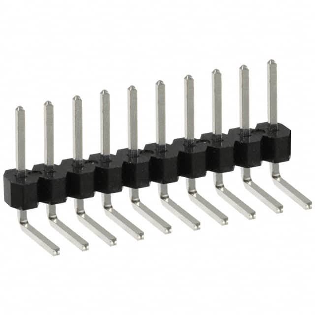 PEC10SBBN CONN HEADER R/A 10POS 2.54MM