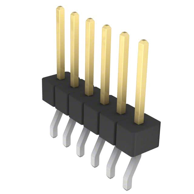 GBC06SGSN-M89 CONN HEADER SMD R/A 6POS 2.54MM