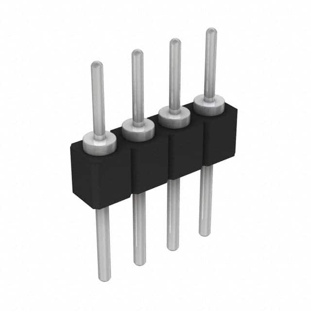 TS-104-T-A CONN HEADER VERT 4POS 2.54MM